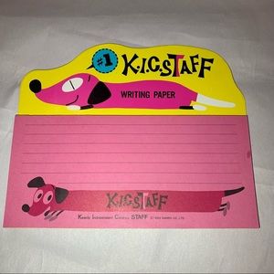 Vintage Sanrio K.I.C.staff